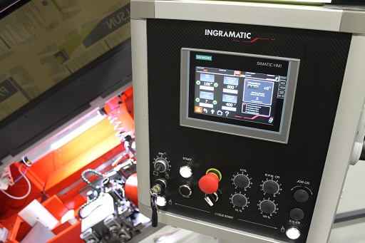 ingramatic, rullatura, single starter, produzione, produttività, ergonomia, facilità, touch screen, controlli, velocità, regolazione motorizzata, cambio rapido, CR