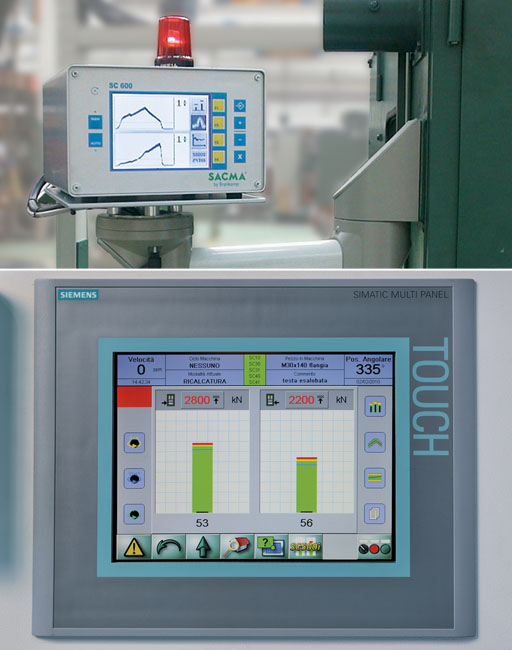 monitoring system, Sacma, multi station, cold forging machines, machine, onitoring systems, systems, control system, CRM, progressive machines, combined machines, monitor, sensors